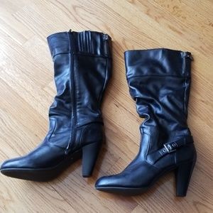 Guess Black Boots - Size 10
